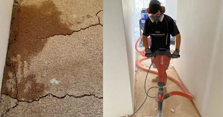 Drying Magnesite Floors. Drying Magnesite Floors